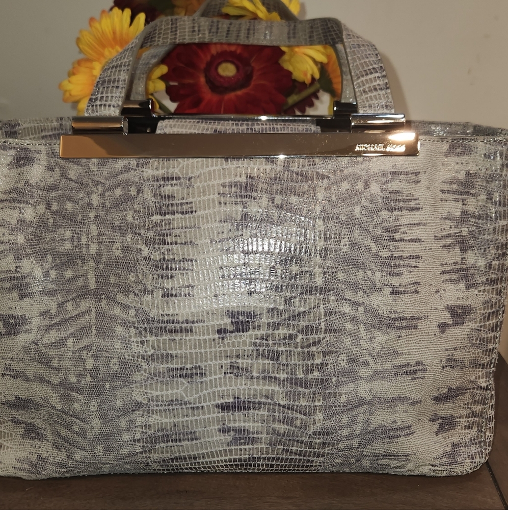 Michael Kors PythonTilda Tote - Picture 2 of 8